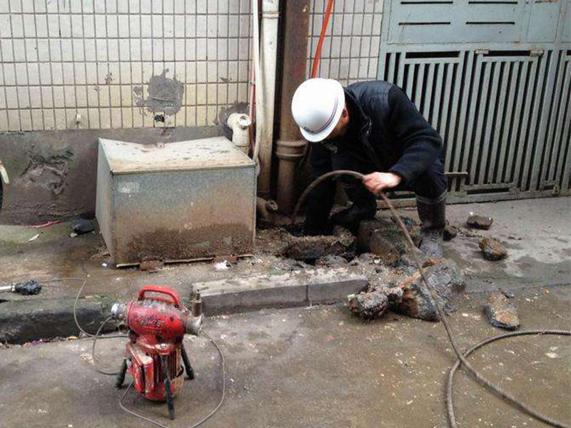 龙子湖疏通下水道-洗菜池疏通